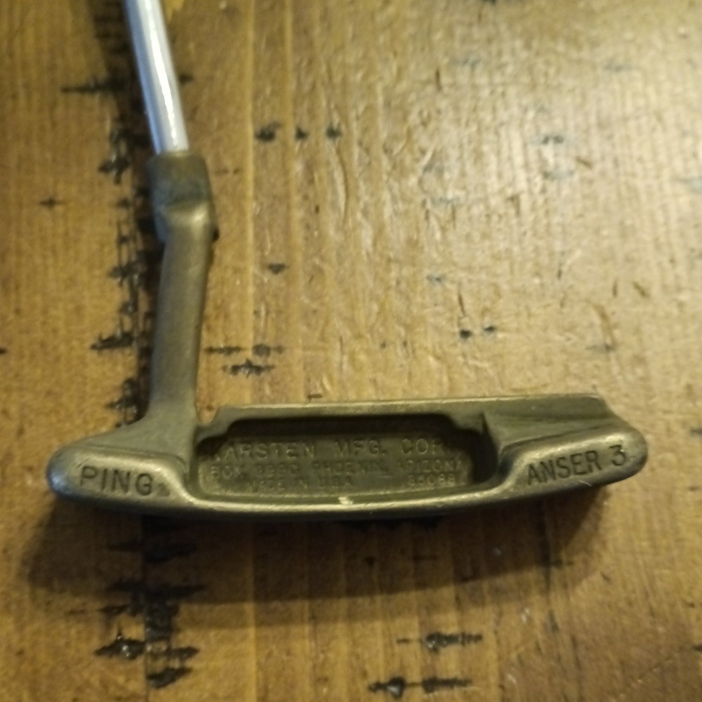 Ping Anser 3 Putter Karsten Mfg Corp 86068 Right Hand 35.5" Vintage Golf Club